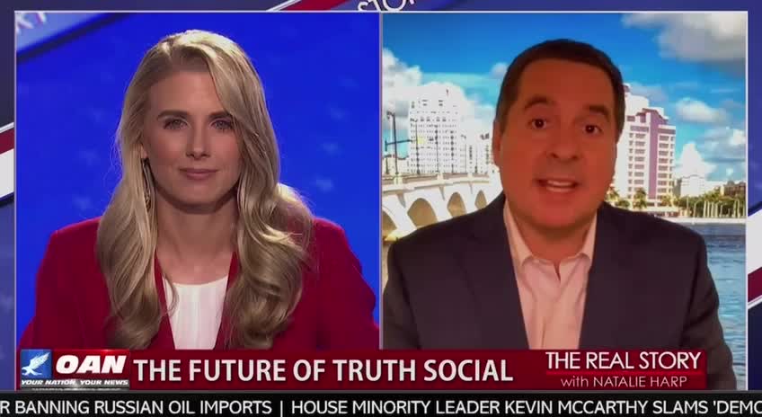 Truth Social app updates with Devin Nunes