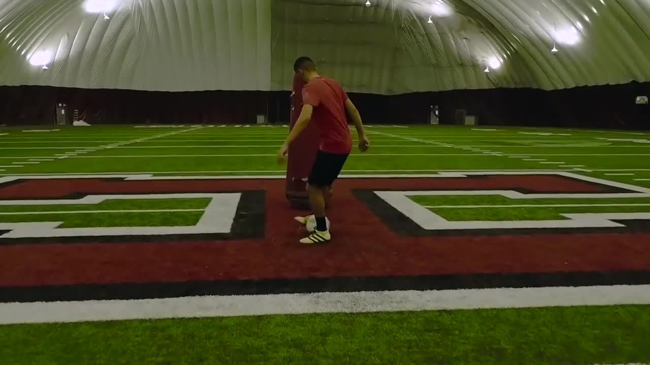 Football matches are played by two teams at a time