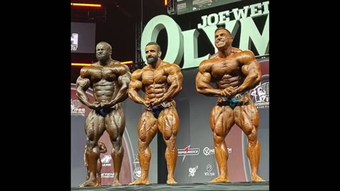 Mr Olympia 2023 OPEN Prejudging - Samson Dauda VS Hadi Choopan VS Derek Lunsford