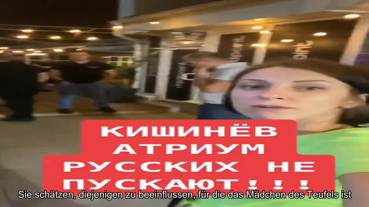 Russische Identität war in dem Club in der Nähe von Chisinau nicht erlaubt. Ogidne visionär.