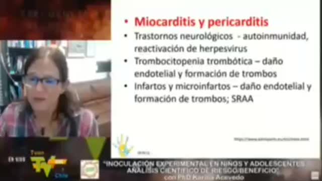 miocarditis y pericarditis por inoculaciones - dra. Karina Acevedo