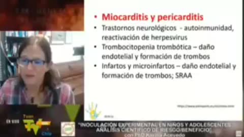 miocarditis y pericarditis por inoculaciones - dra. Karina Acevedo