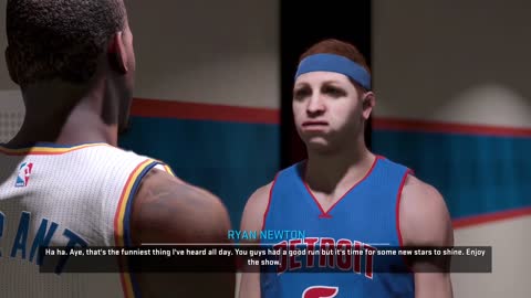 NBA 2K15 My Player and Kevin Durant Backstage - September 2015