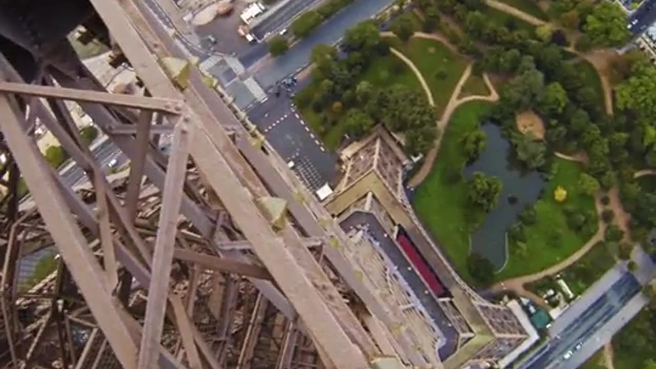 Climbing the Eiffel Tower without Permission 🇫🇷