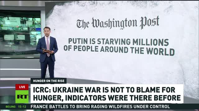 Gli esperti hanno avvertito della crisi della fame molto prima del conflitto in Ucraina.La guerra in Ucraina non è responsabile della crisi della fame nel mondo, gli indicatori erano presenti da molto più tempo prima dell'escalation