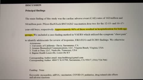 Dr. Peter McCullough- COVID-19 Vaccines Adverse Events Meet Hill’s Criteria For Causality