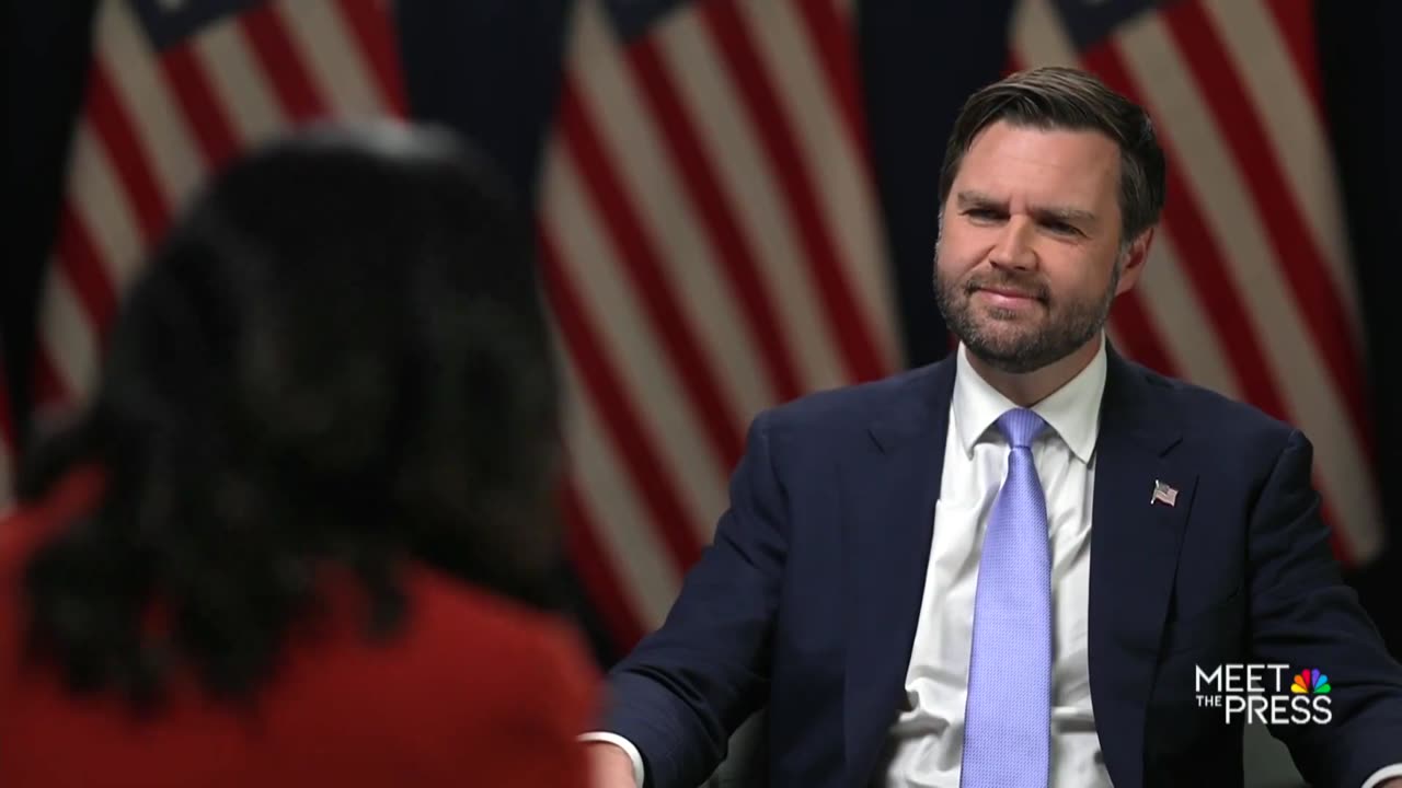 JD Vance skillfully embarrasses the media politely, with a smile