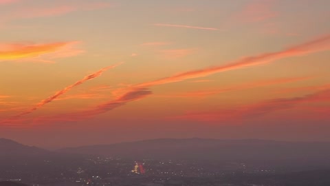 Ca colorful sunset