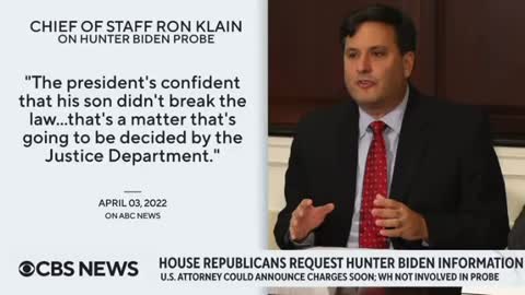 WATCH: House GOP Lays Groundwork for Hunter Biden Investigation