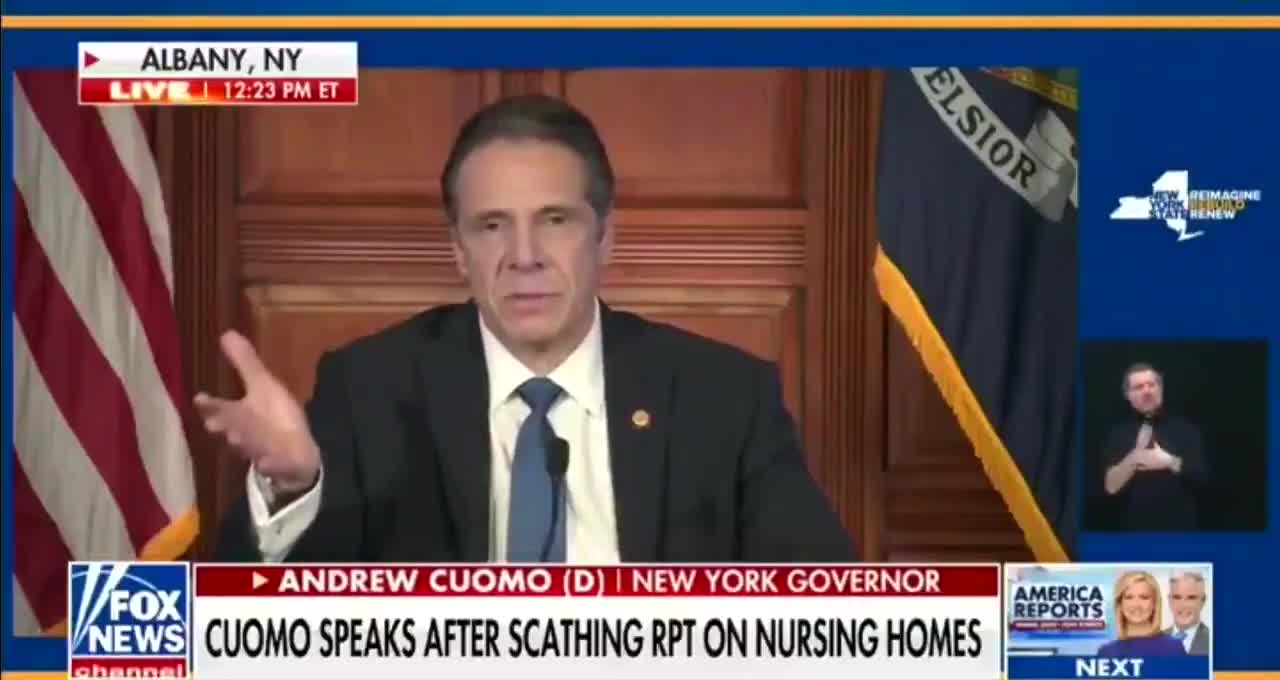 Gov. Cuomo: People Died, Who Cares?