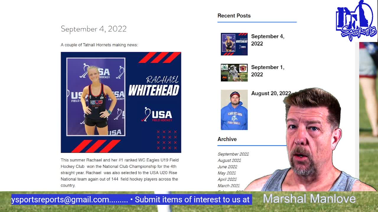 My Sports Reports - Delaware Edition - September 4, 2022