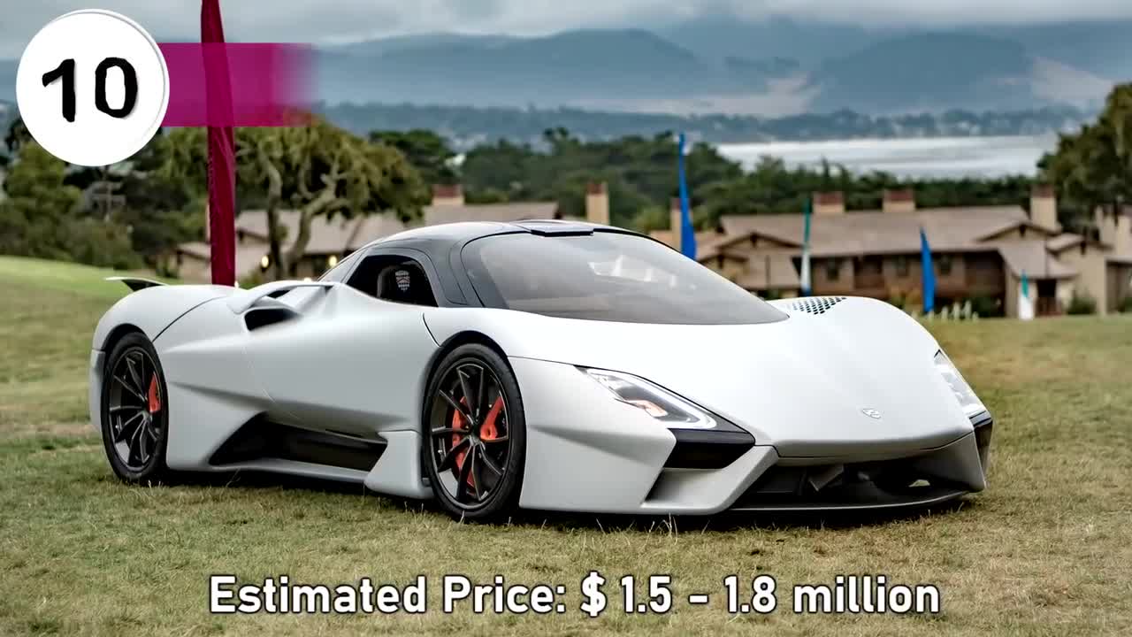 Top 10 most expensive cars 🚘