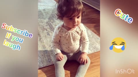 The most cute funny baby in the world