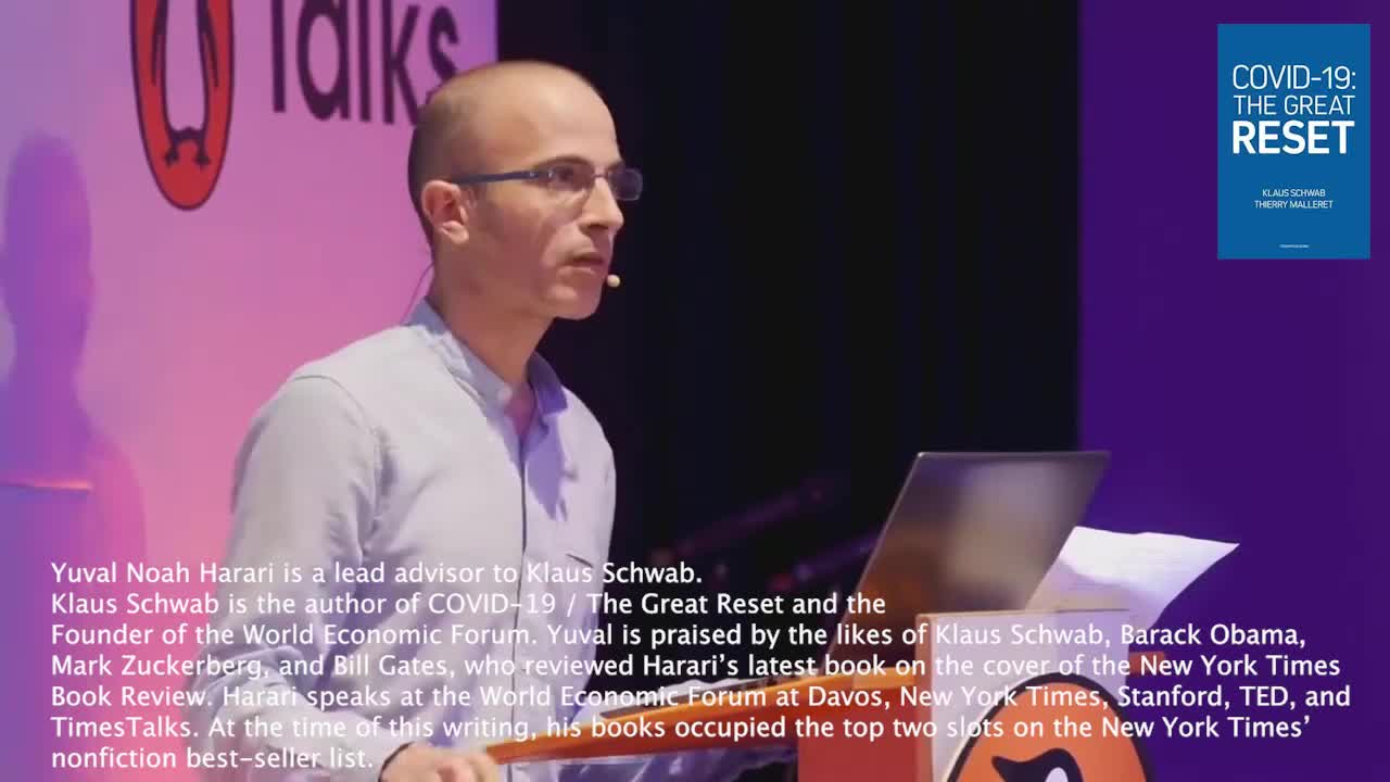 Yuval Noah Harari | "Algorithms That Can Make Decisions On Your Behalf."