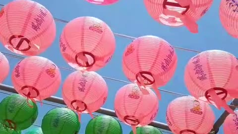 Buddha`s birthday in Korea is a public holiday.