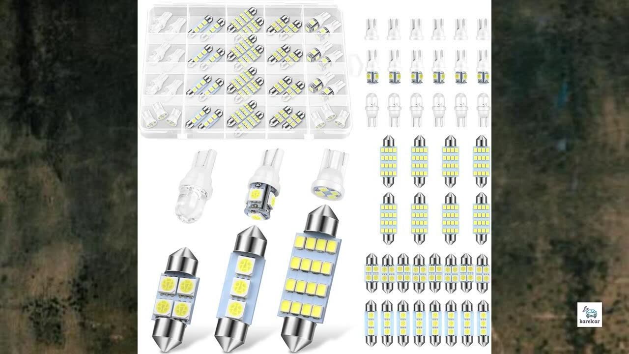 Review - 42 Pcs Car LED Lights Interior