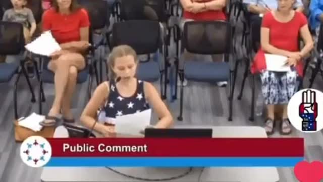 9 year old elementary school girl BLASTED THE SCHOOL BOARD