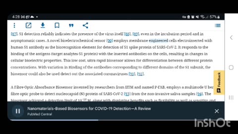 Nanomaterials-Based Biosensors for COVID-19 Detection - Keywords: Graphene, quantum dots (QDs), sensors, biocompatible, COVID-19