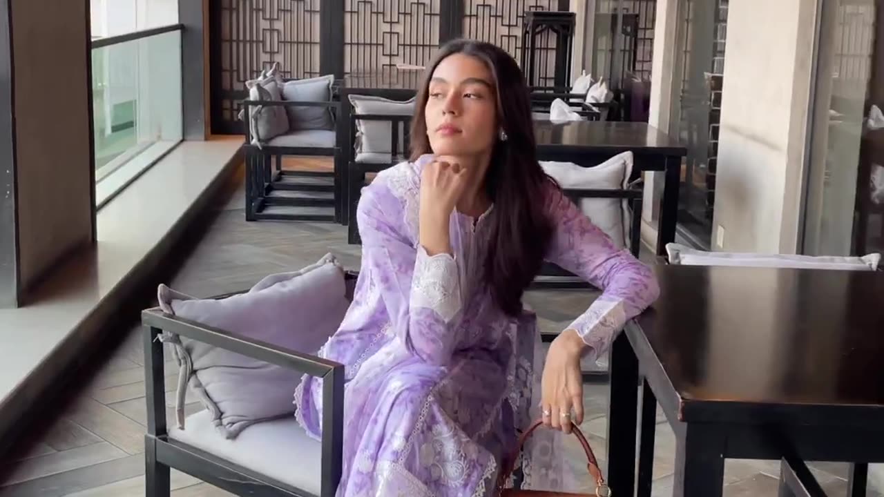 Lavender dress
