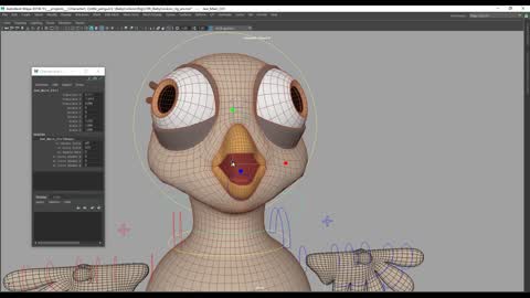 That's how a little bird from Tetsuby is made. The third part is modeling.