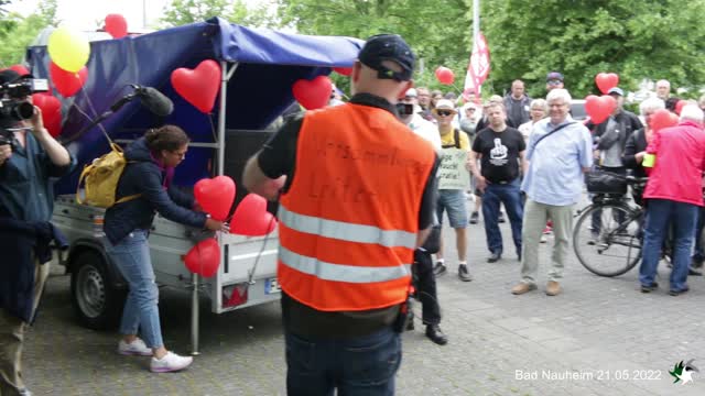 Großdemonstration in Bad Nauheim - 21.5.2022