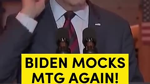 BIDEN MOCKSMTG AGAIN!