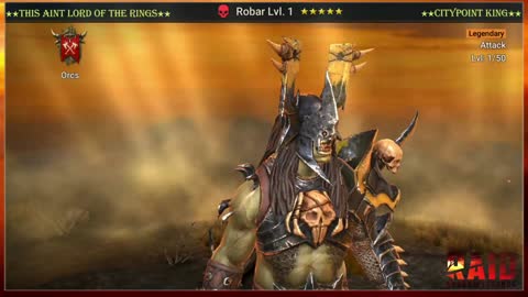 Raid Shadow Legends - Robar - Classic Skin