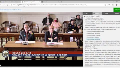 Arkansas Fort Smith Lawyer Joey McCutchen speaks against woke culture bill HB1916