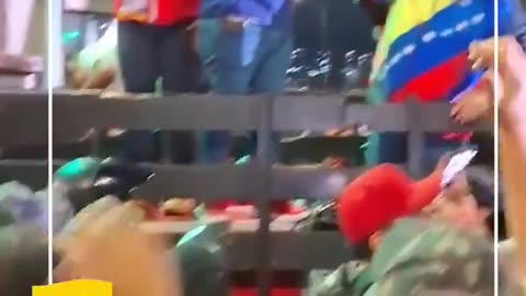 Venezuela celebrate president Nicolas Maduro's certain victory