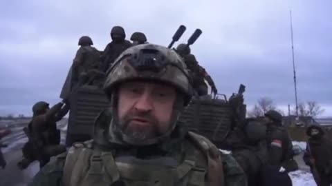 Ukraine War - Russian Troops in Mariupol