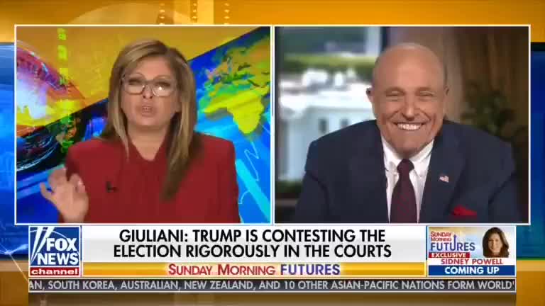 Rudy Giuliani on Maria. We know definitely they rigged in it Michigan