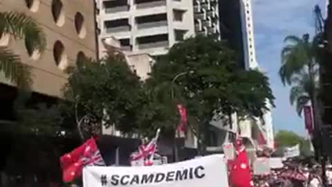 Australia: Massive Lockdown, Vaccine Passport Protests Sept. 18, 2021