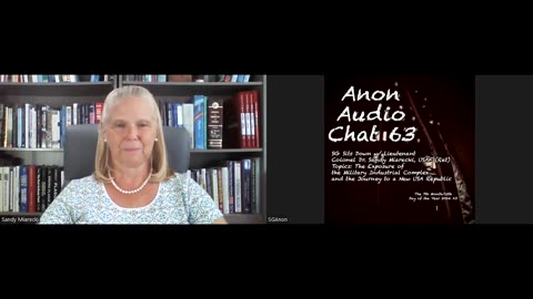 (7/12/2024) | AUDIO CHAT 63 | SG Sits Down w/ USAF Lt Col (Ret) Dr. Sandy Miarecki to Discuss the Reinhabited Republic For These United States