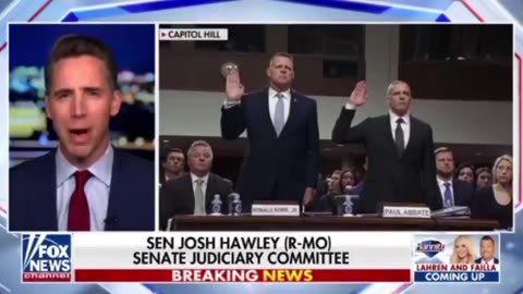 Senator Josh Hawley 'bring the whistleblowers forward'