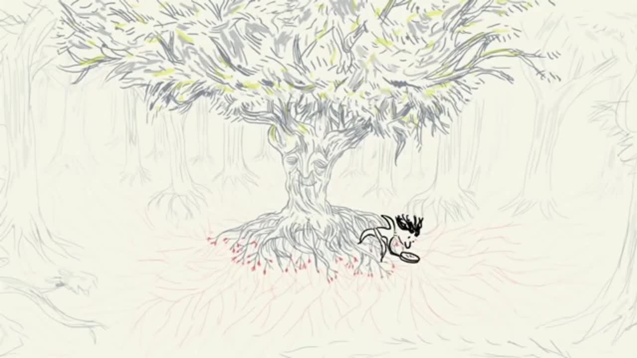 Each tree has its own unique fungal system