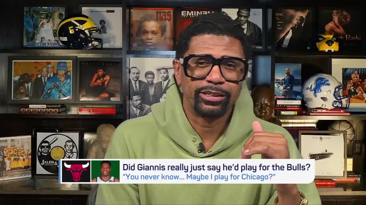 HOLD UP! Did Giannis say he’d play for the Bulls?! | Jalen & Jacoby ESPN