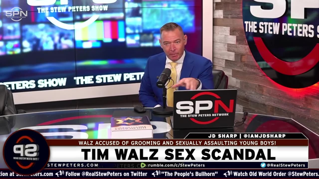 OCTOBER SURPRISE! Tim Walz Grooming, Sexually Assaulting Young Boys!