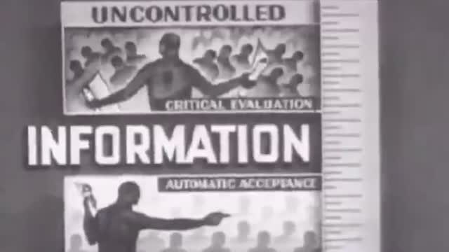 Vintage American Anti-Propaganda video