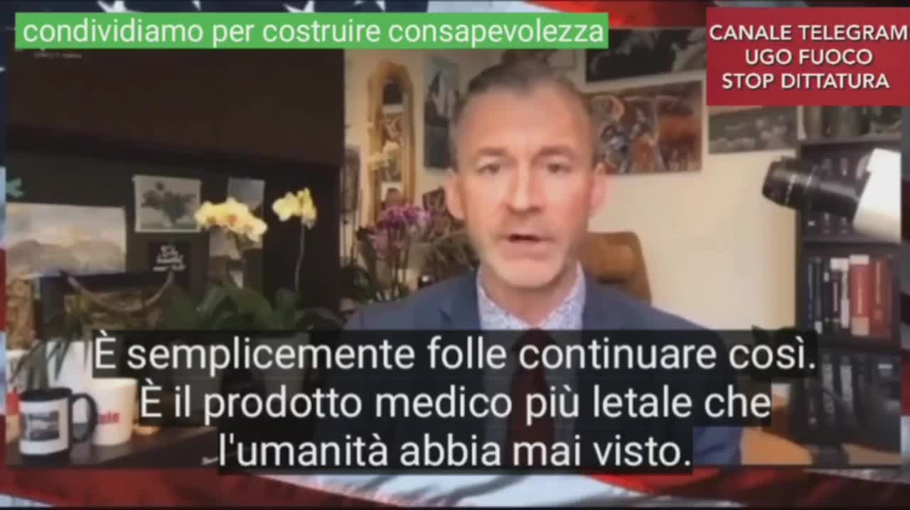 DOTT. RYAN COLE: 'QUESTO VACCINO È IL FARMACO PIÙ LETALE DELLA STORIA DELL'UMANITÀ'.