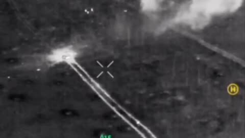 Russian T80 Tank Hits a Mine