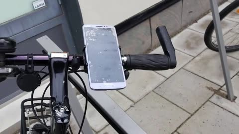 Mobilhållare till cykel från Biltema