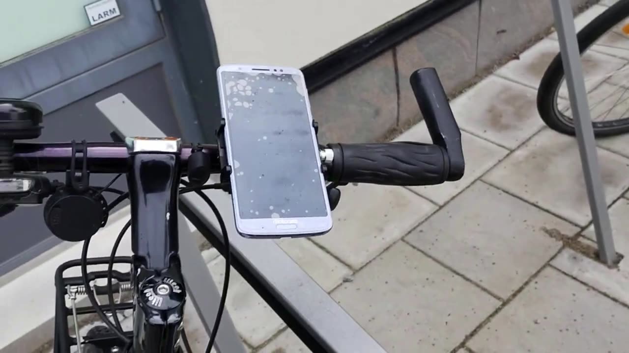 Mobilhållare till cykel från Biltema