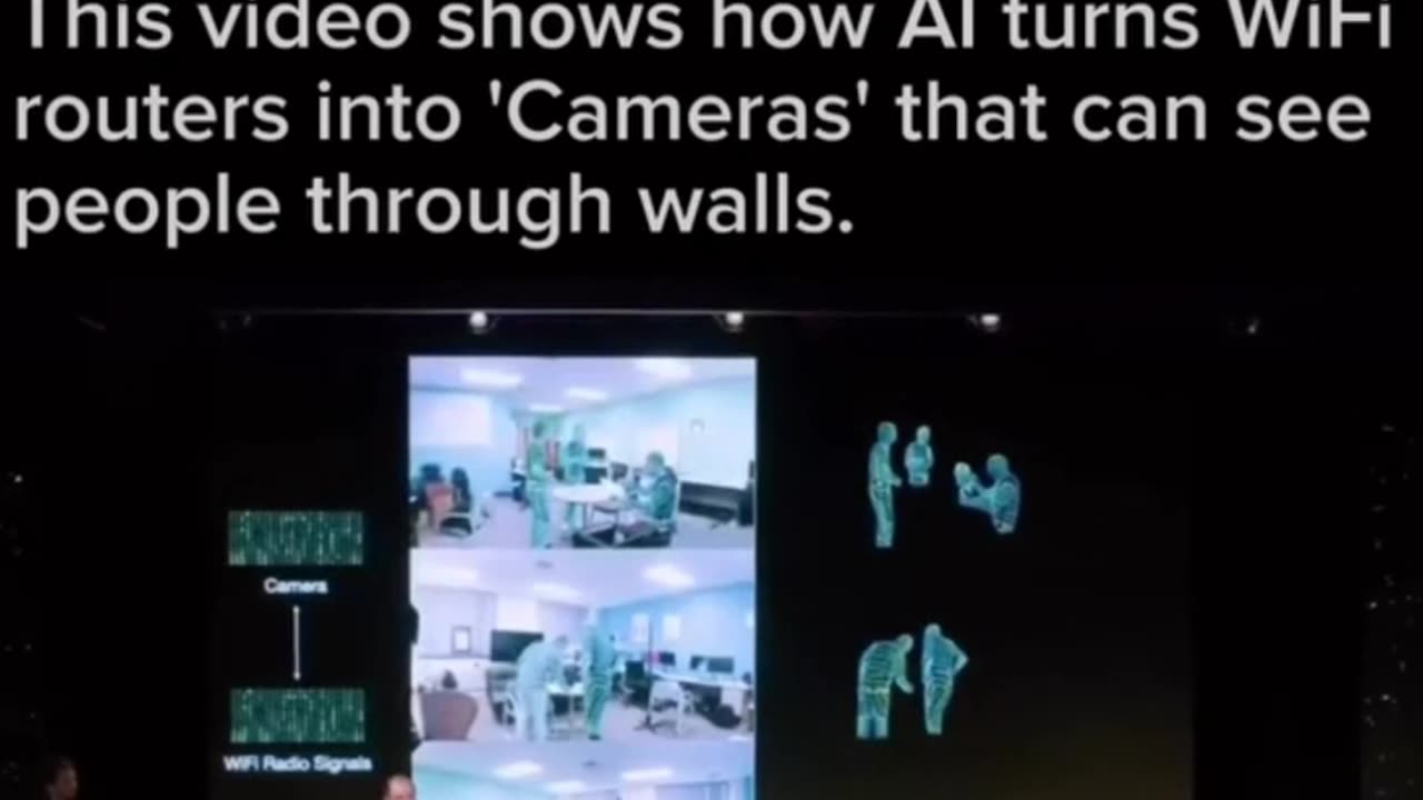 Scary video of AI that can see you through walls with your WIFI