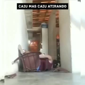 Fall but fall shooting