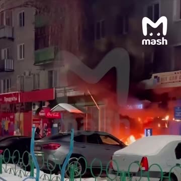 Russian Police in Moscow Are Repeatedly Targeted by People Throwing Molotovs