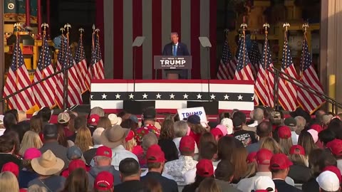 LIVE: Donald Trump speaks at campaign rally in Houston, Texas