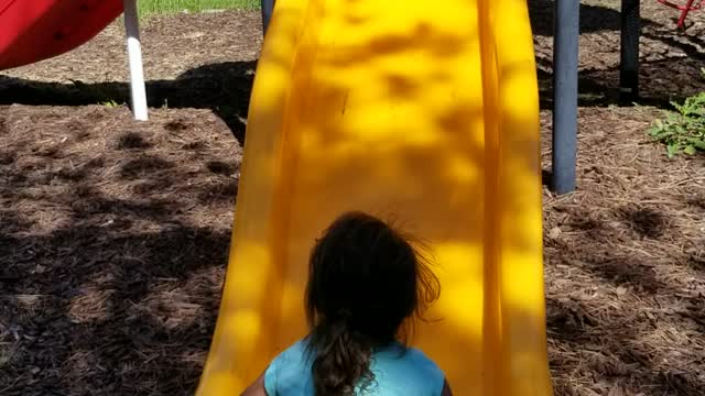 First slide