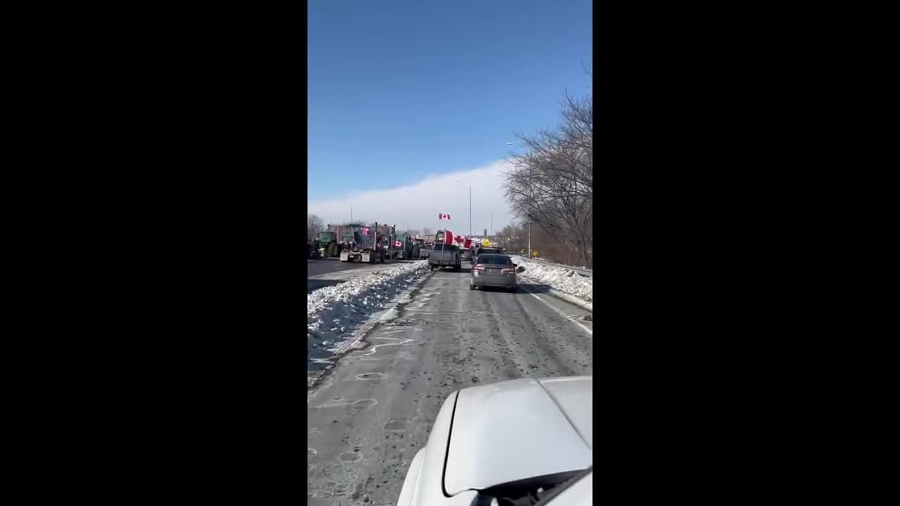 🇨🇦 BIG CANADIAN TRUCKS 🇨🇦 CREATE BLOCKADE 🚚*CAT GRAVEL TRUCKS*🚛