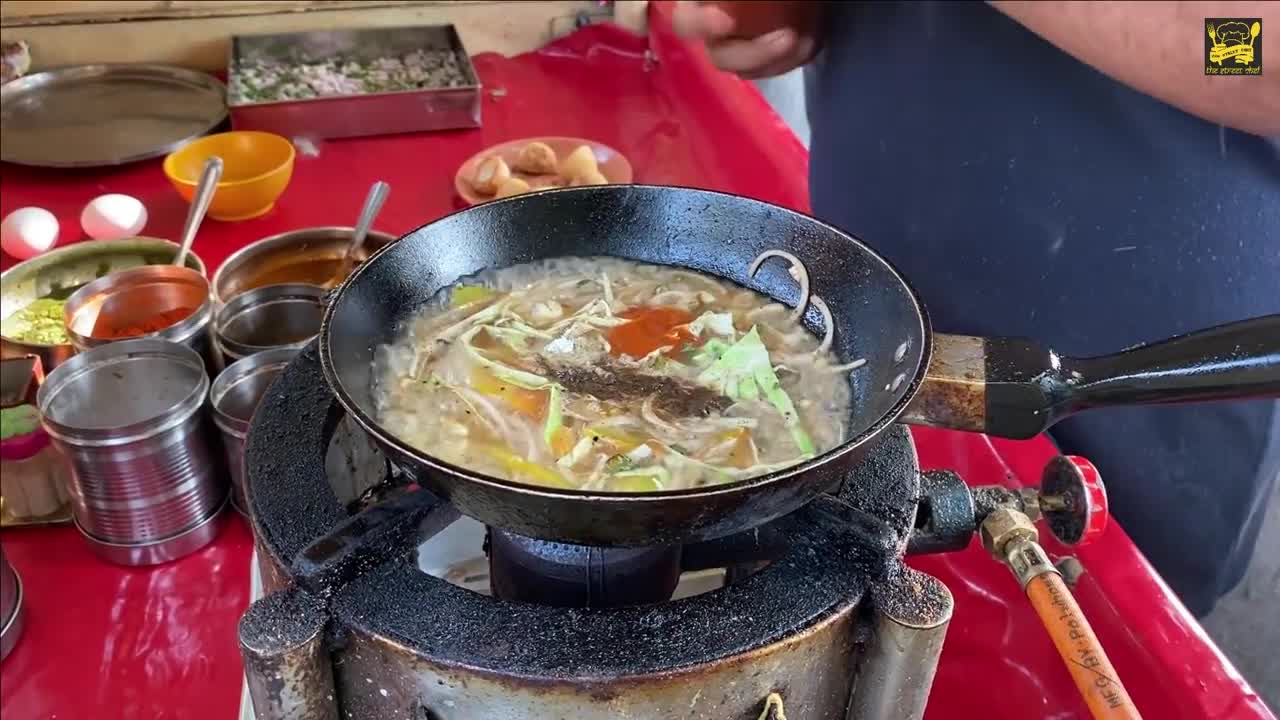 EGG CHILLY DRY || SPICY & TASTY || INDIAN STREET FOOD
