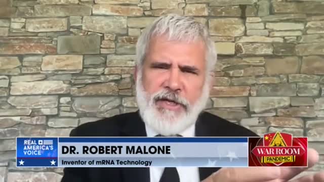 Vaccinated are the ones dying with Dr Robert Malone